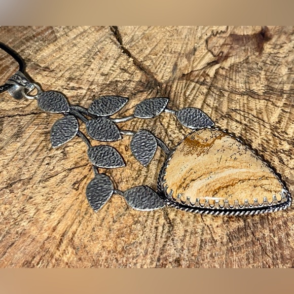 Large Picture Jasper Pendant 4 1/2” - Picture 7 of 13